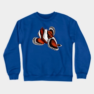 Orange ocellaris clownfish from behind Crewneck Sweatshirt